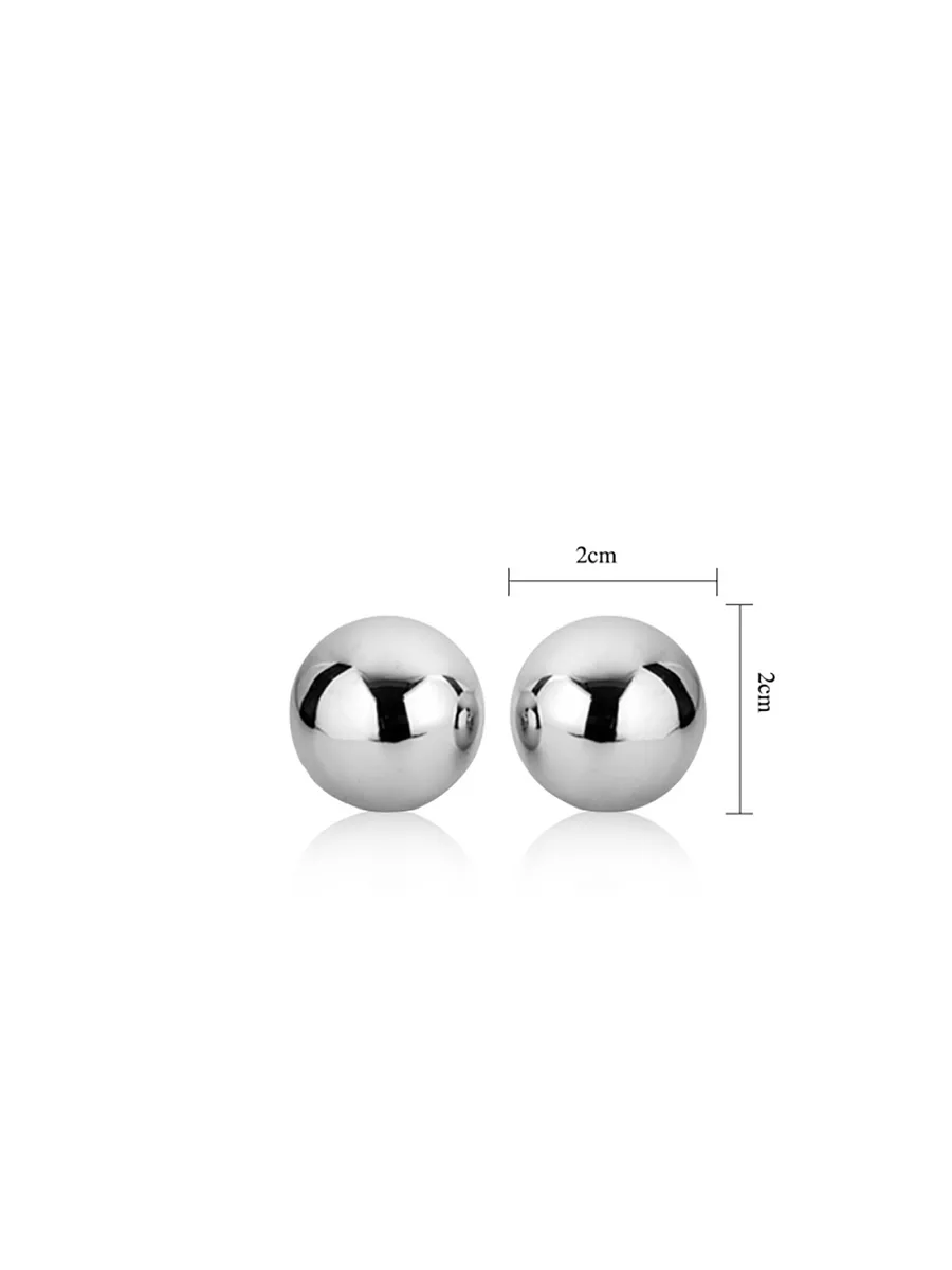 вагинальные шарики lovetoy passion dual balls, серебристый в 