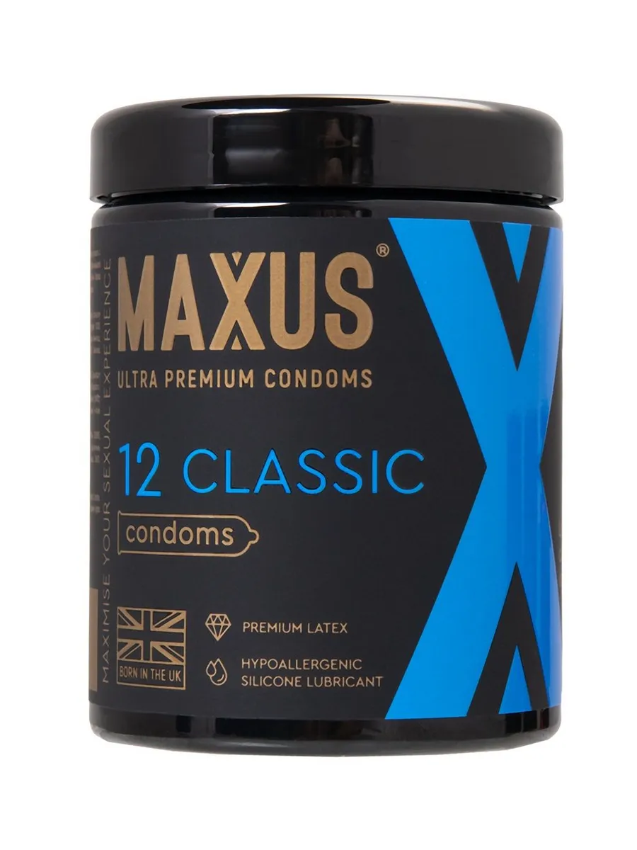 Презервативы Презервативы MAXUS Classic, 12 штук в 