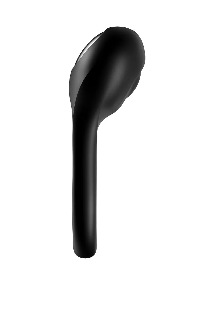 эрекционное кольцо на пенис satisfyer majestic duo, силикон, чёрный в 