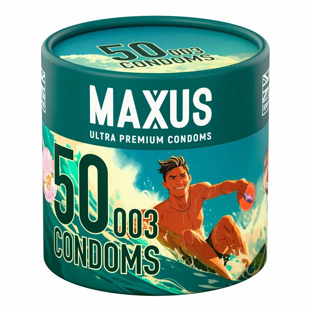 Презервативы MAXUS Экстремально тонкие 003.X-Edition 50 шт. в 