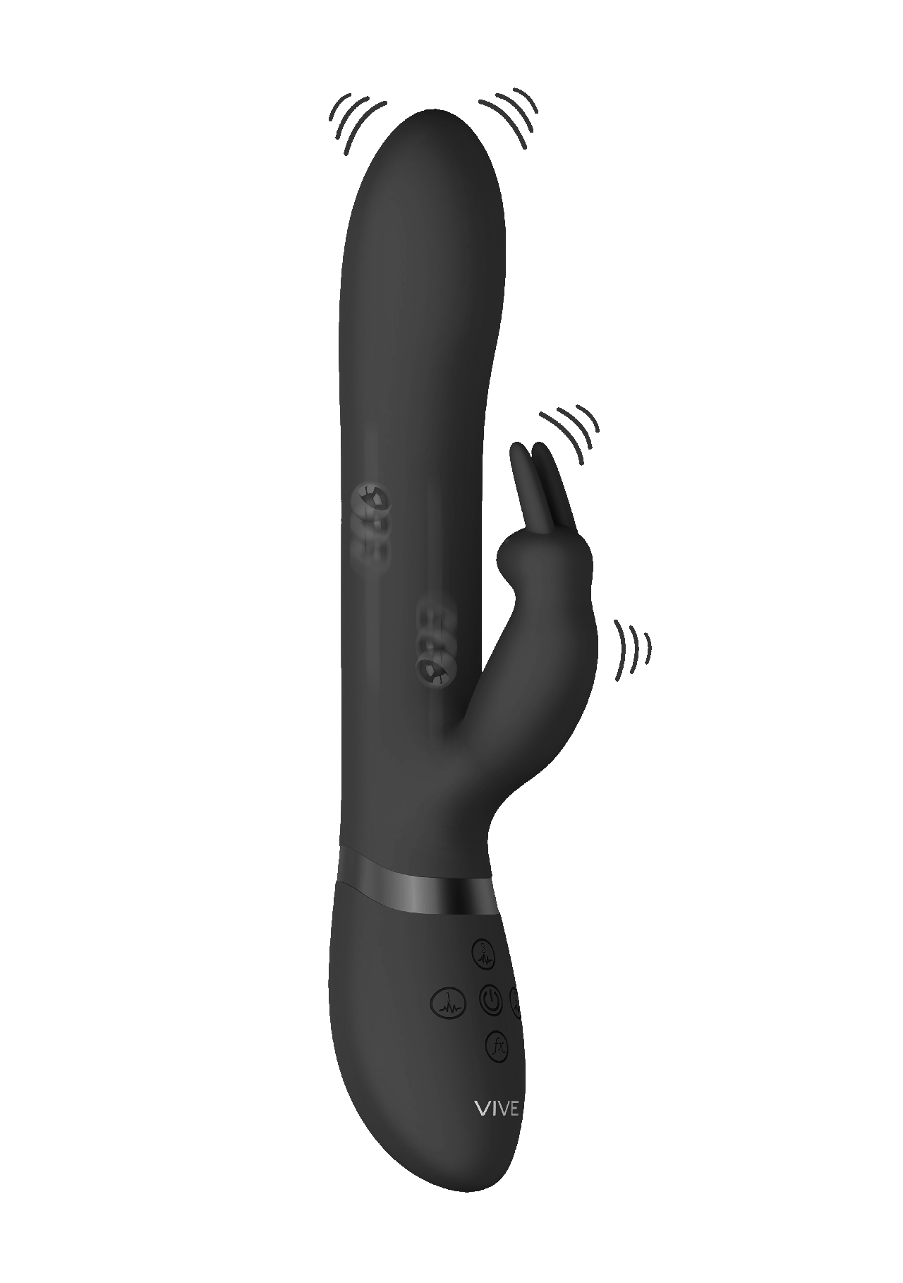 вибромассажер amoris со стимулирующими бусинами и функцией "мгновенный оргазм" в 