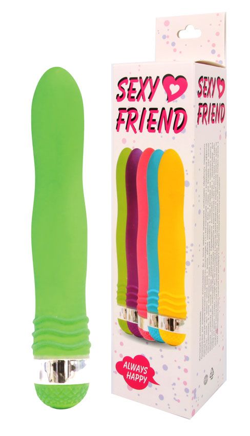 Вибромассажёр Sexy Friend, зелёный
