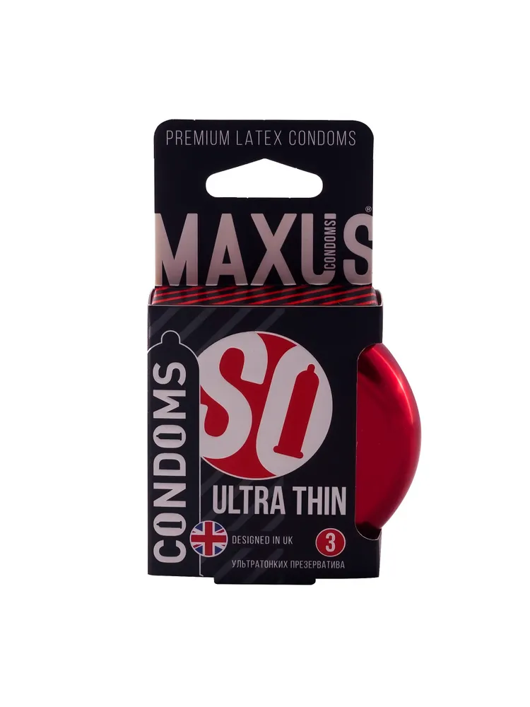 Презервативы Презервативы MAXUS Ultra Thin 3шт. X-Edition в 