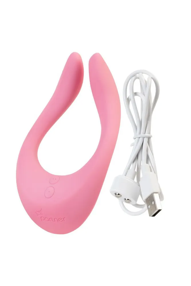 многофункциональный стимулятор для пар satisfyer endless joy розовый в 