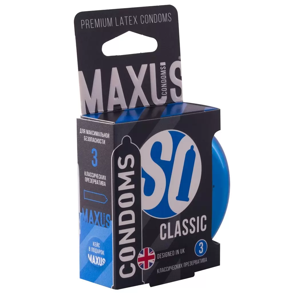 Презервативы Презервативы MAXUS Classic, 3 шт в 