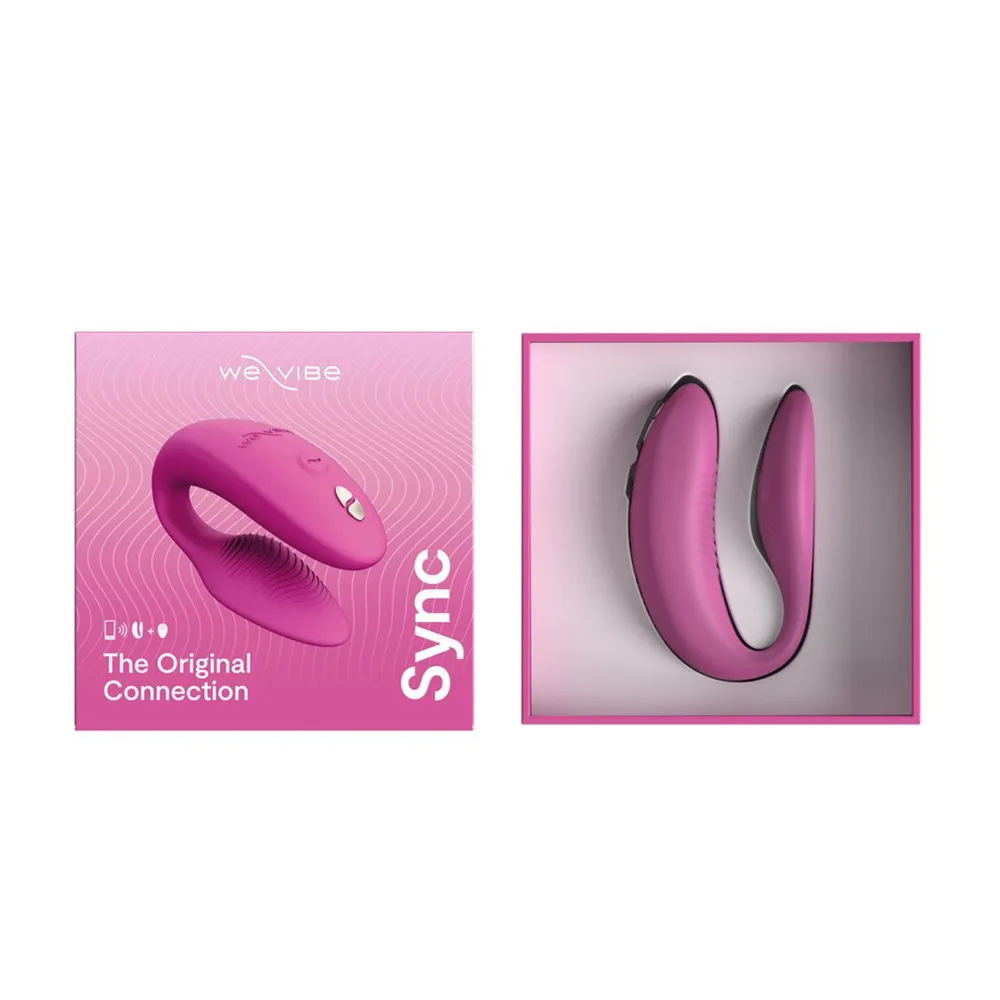 вибромассажер we-vibe-sync 2 new на ду розовый в 