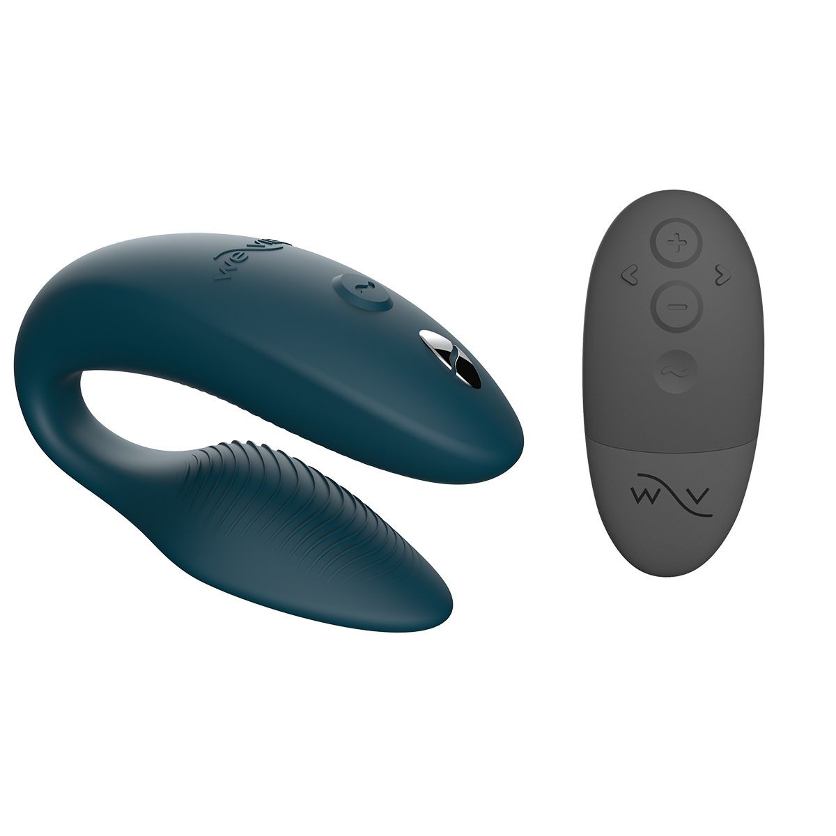 вибратор для пар we-vibe sync 2 зеленый, в комплекте батарейка для пульта в 