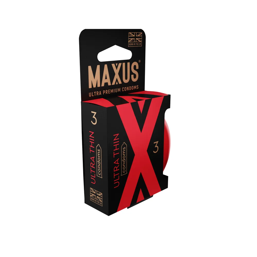Презервативы Презервативы MAXUS Ultra Thin 3шт. X-Edition в 