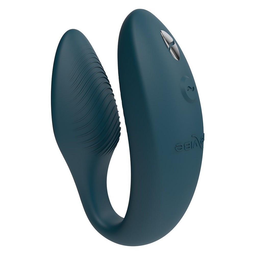 вибратор для пар we-vibe sync 2 зеленый, в комплекте батарейка для пульта в 