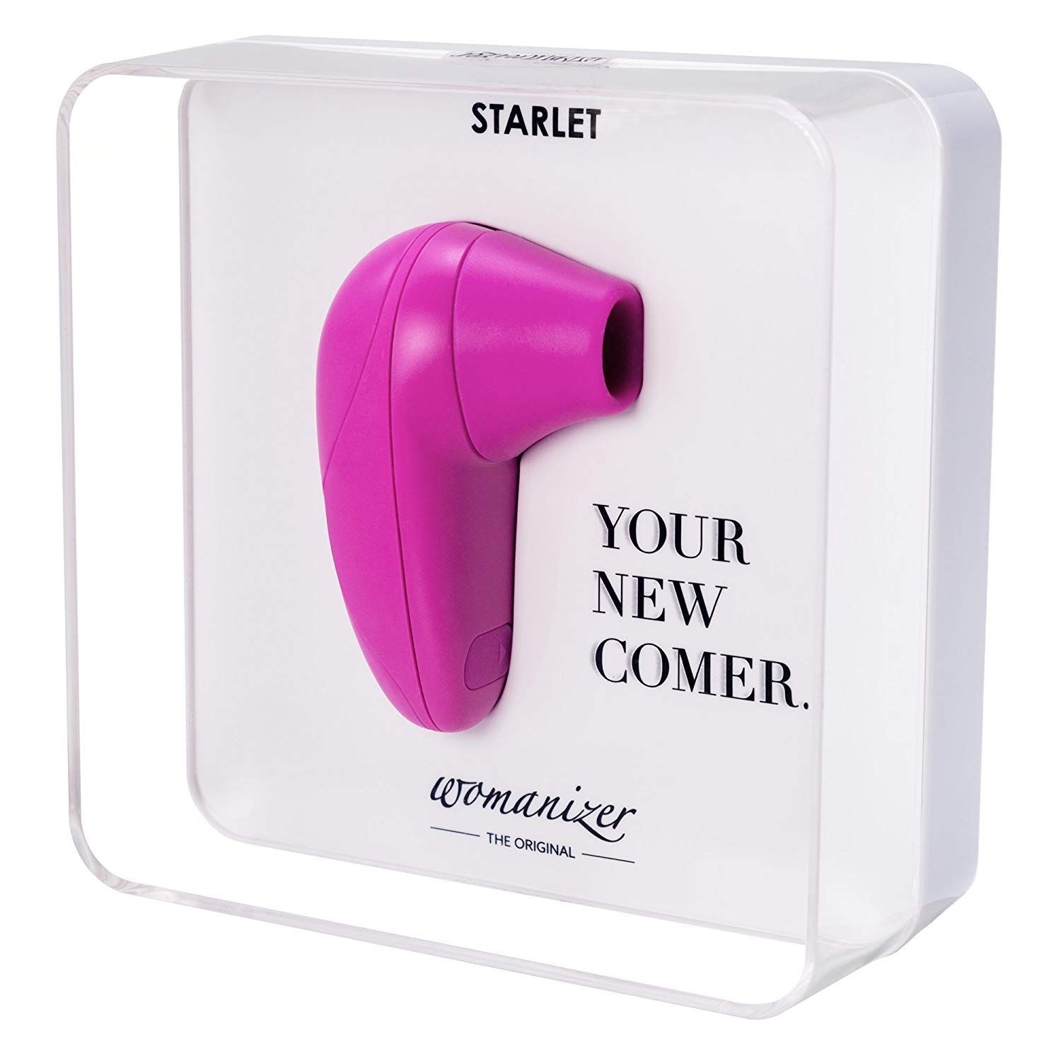 клиторальный стимулятор womanizer starlet fuchsia, розовый в 