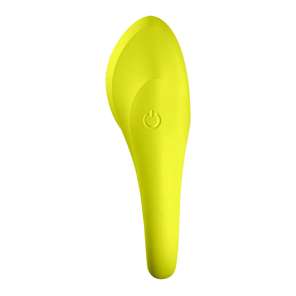эрекционное кольцо satisfyer spectacular duo, жёлтое в 