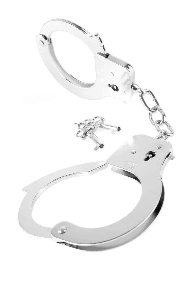 наручники металлические designer metal handcuffs в 