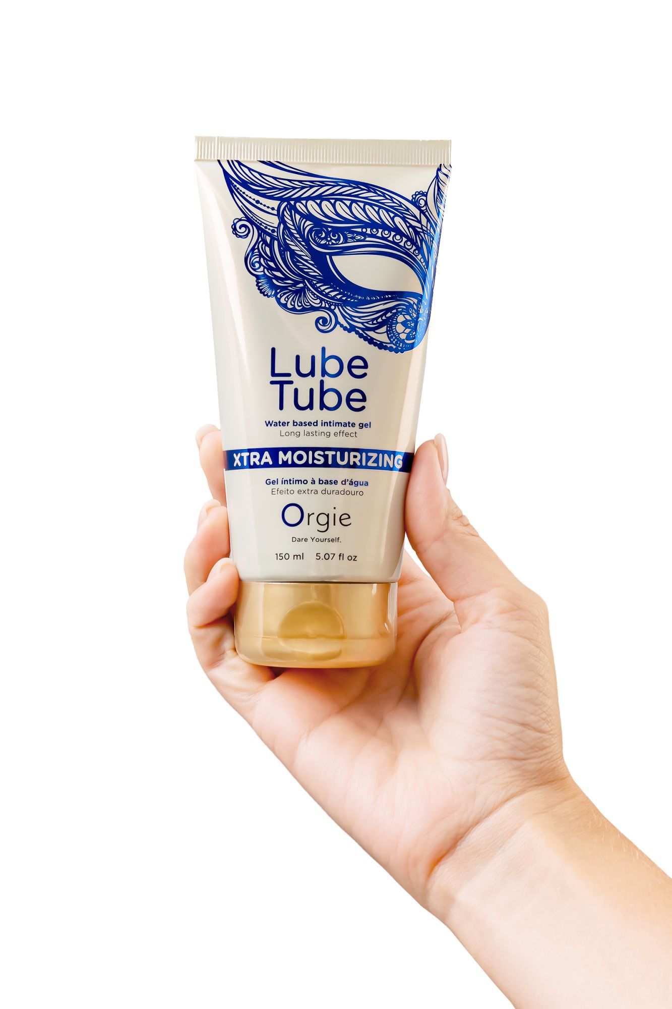 интимный гель orgie lube tube xtra moisturizing, водная основа, с увлажняющим эффектом, 150 мл в 