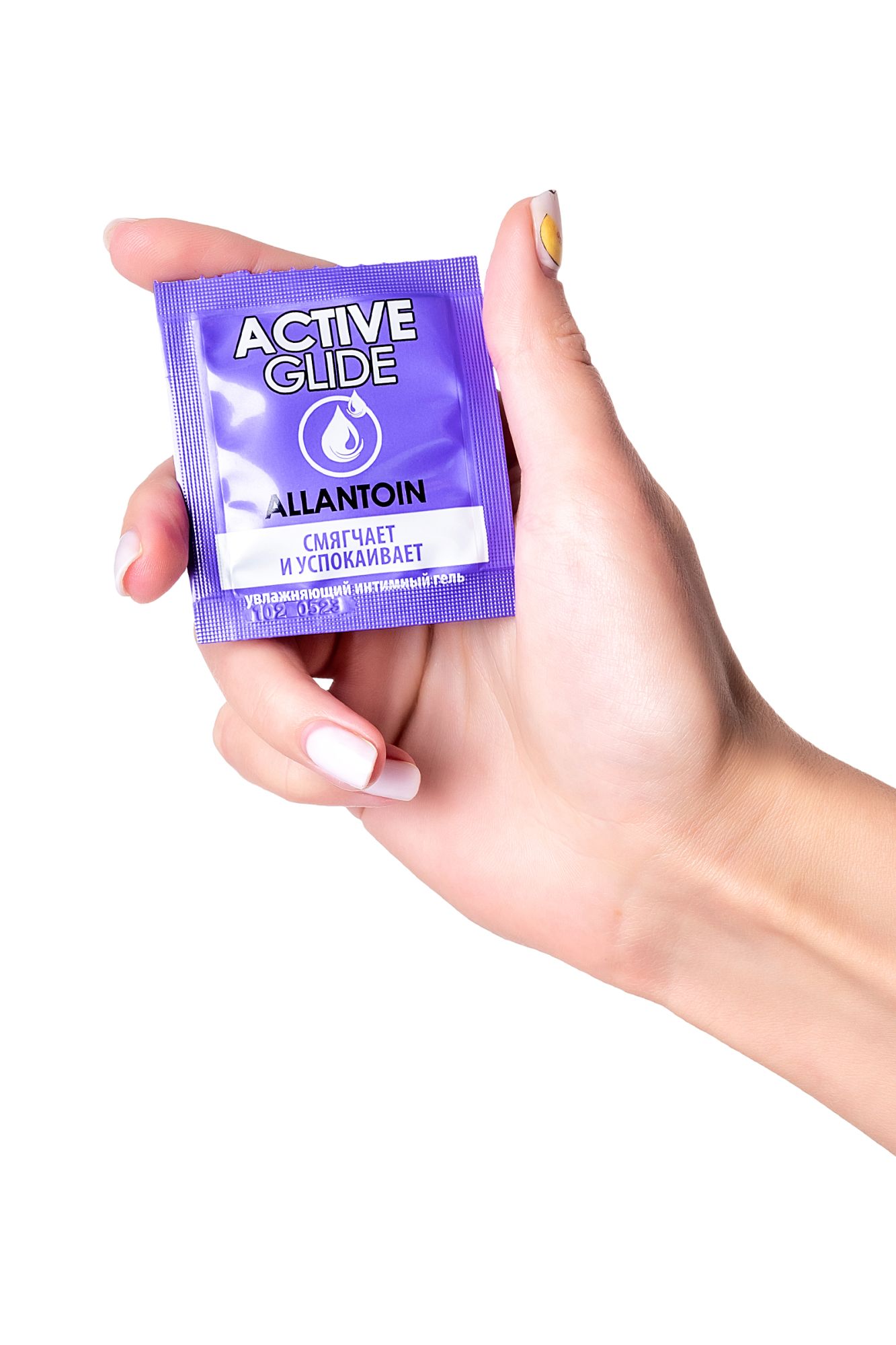 увлажняющий интимный гель active glide allantoin, 3г по 20шт в упаковке в 