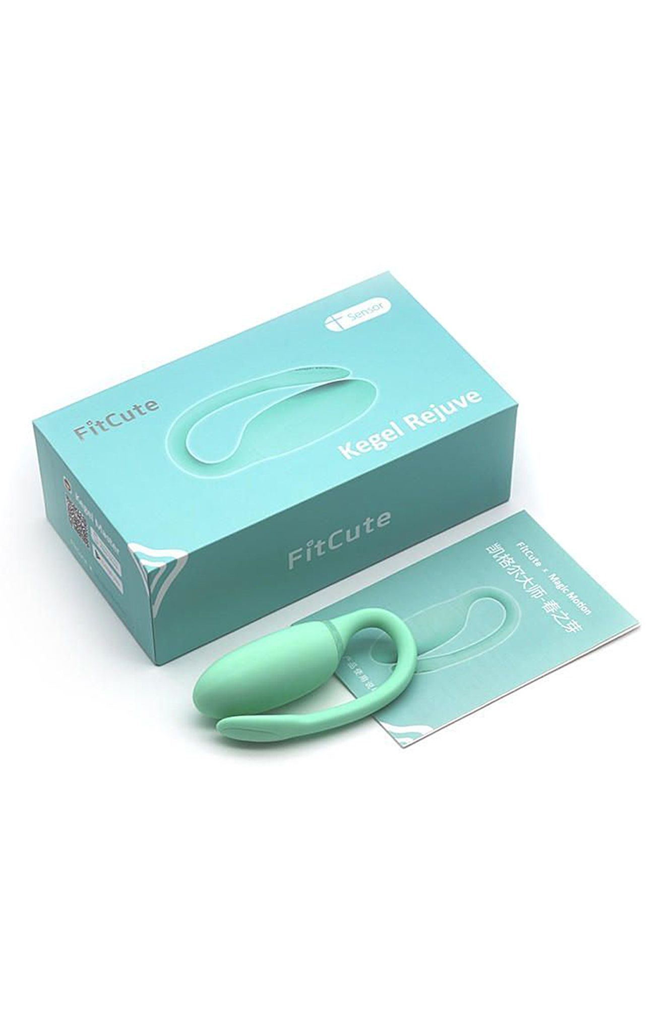 вибратор и тренажёр кегеля magic motion kegel rejuve, зеленый, 17,5 см в 