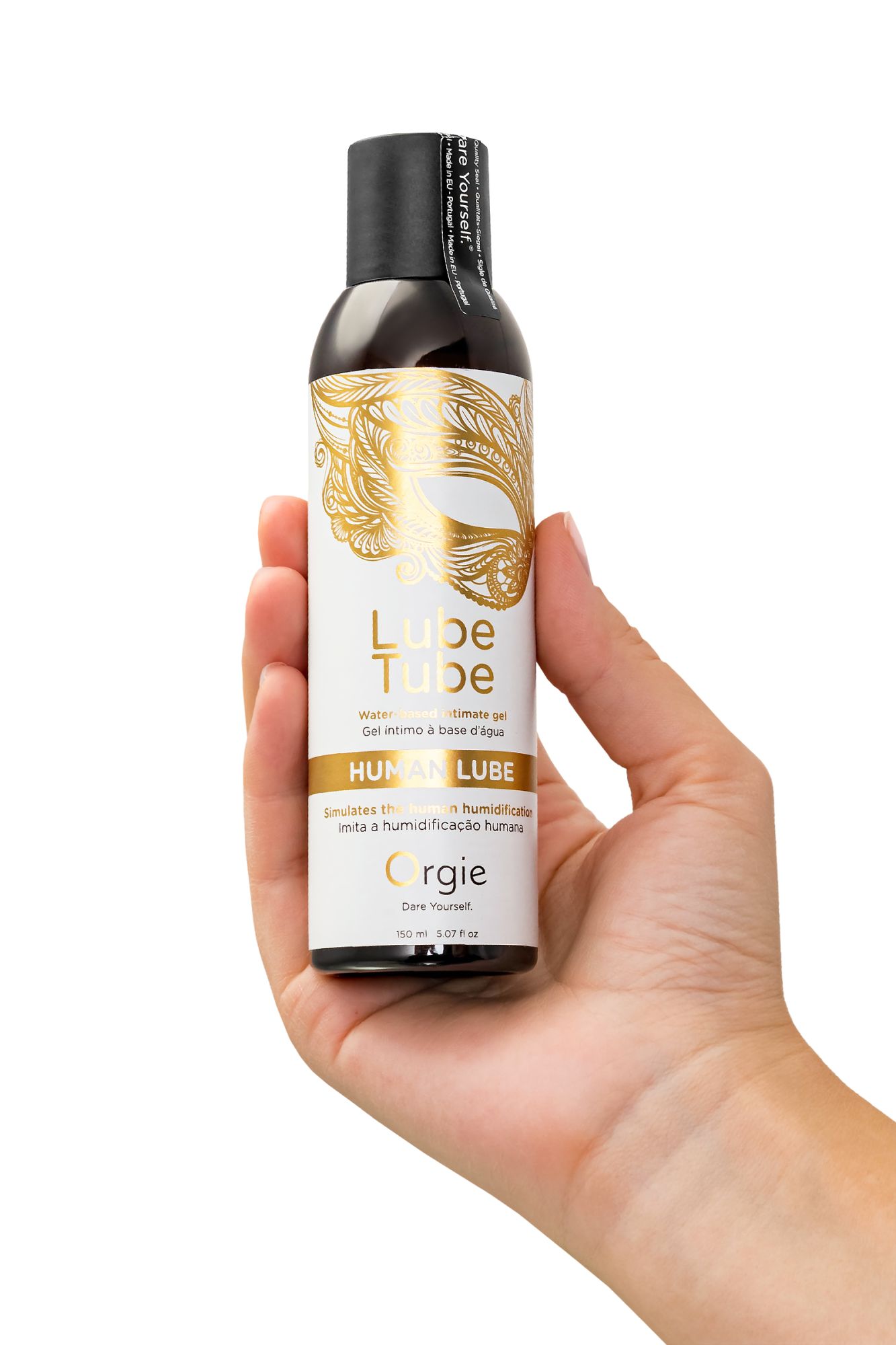 интимный гель orgie lube tube - human lube на водной основе, 150 мл в 