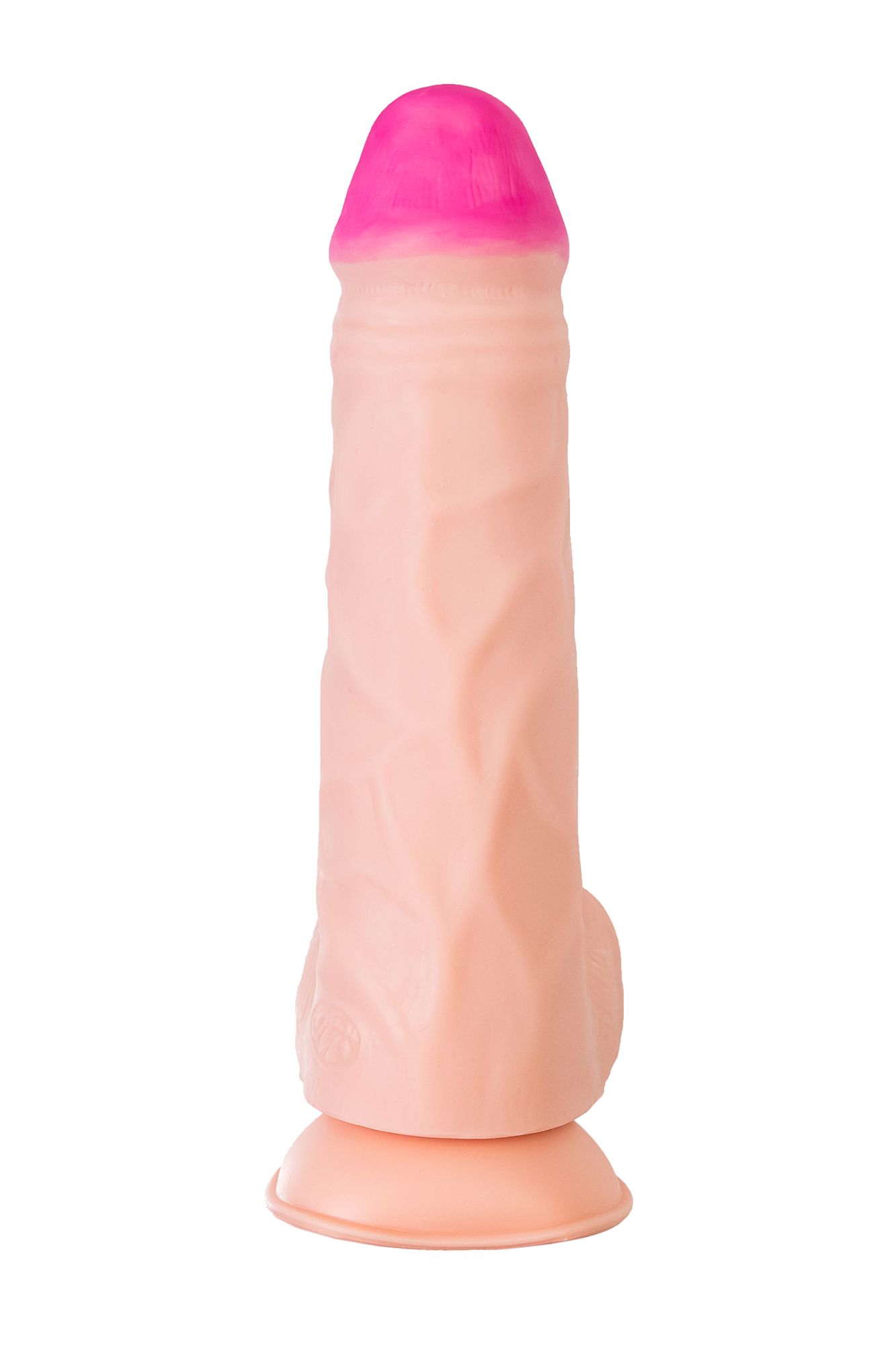фаллоимитатор-гигант lovetoy, реалистичный, neoskin, телесный, 27 см, ø 6,8 см в 