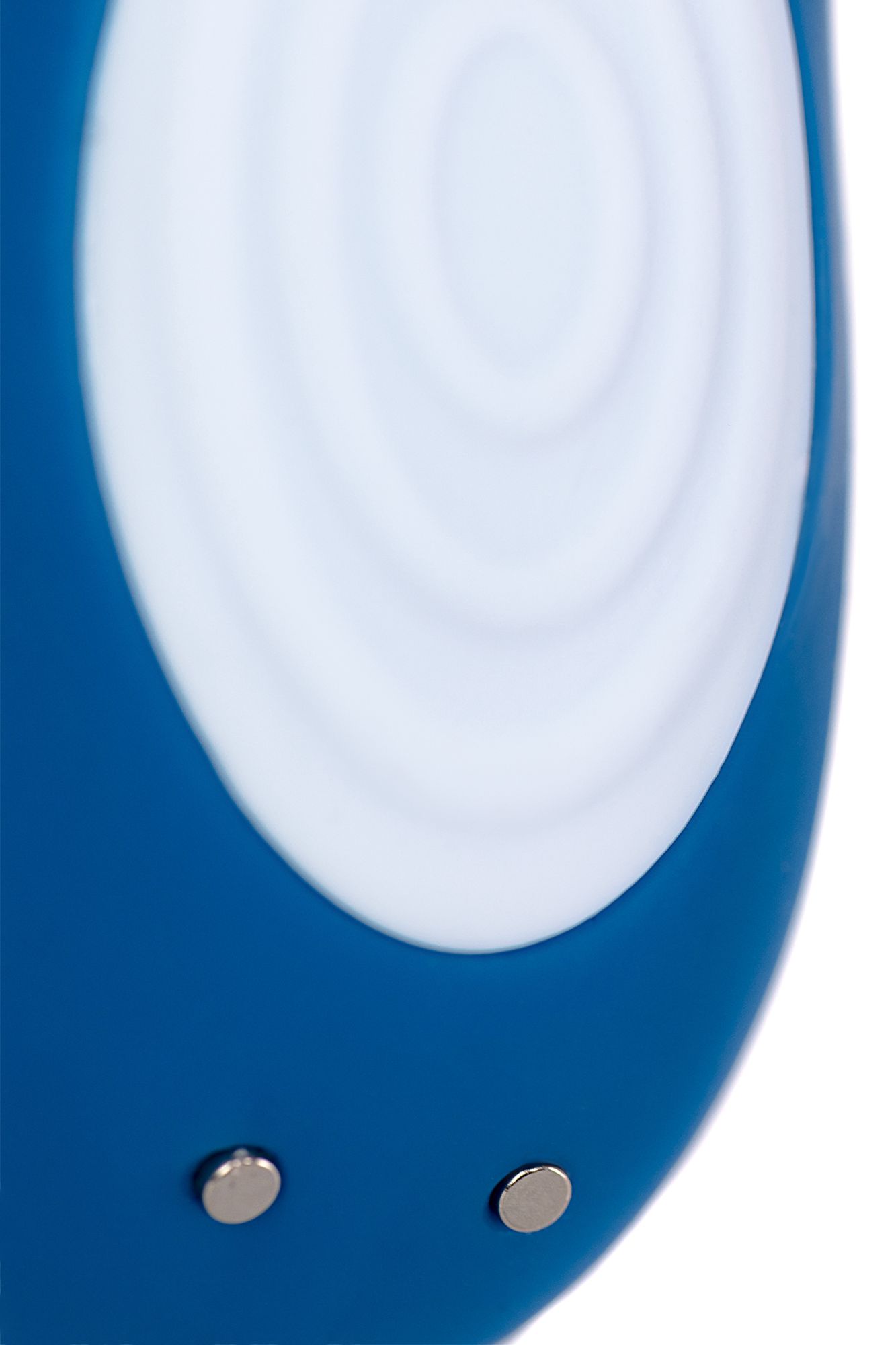 многофункциональный стимулятор для пар satisfyer partner whale, силикон, голубой, 17 см. в 