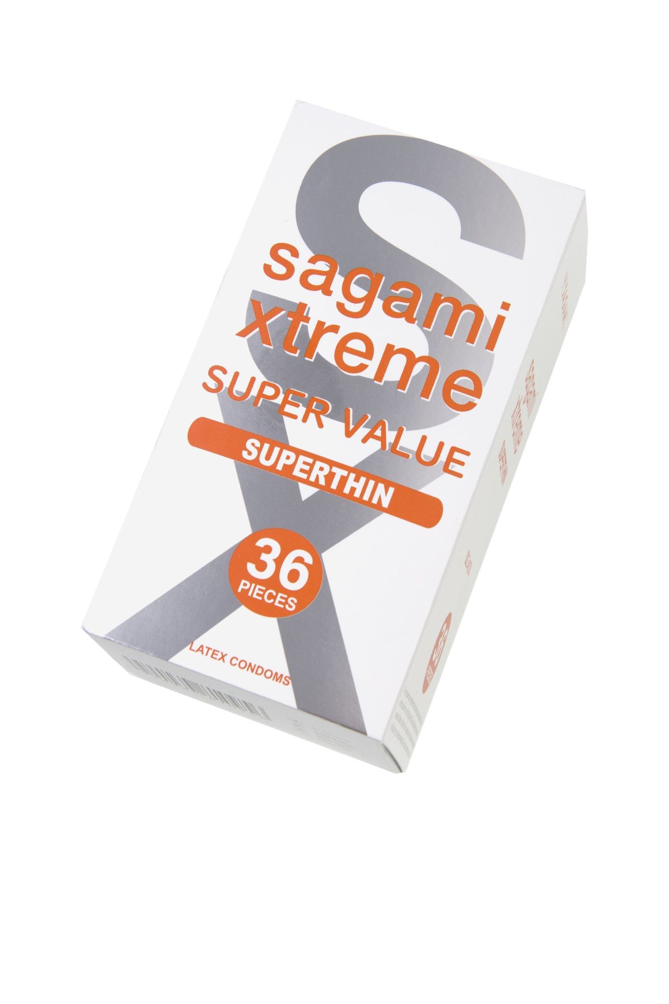 презервативы sagami, xtreme, 0.04, латекс, 19 см, 5,4 см, 36 шт. в 