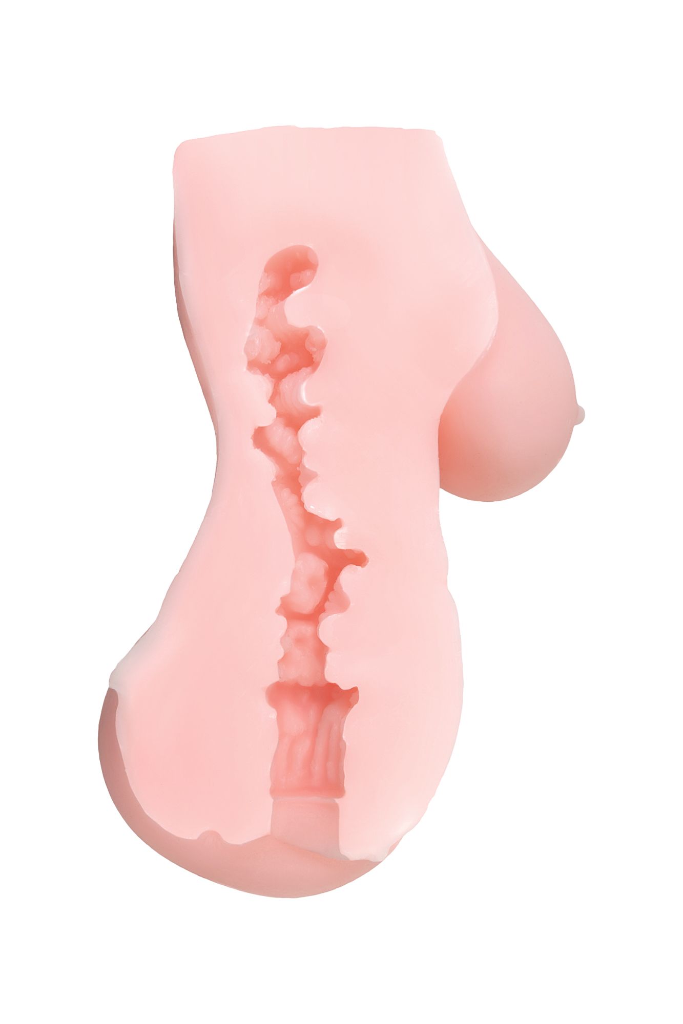 мастурбатор реалистичный toyfa juicy pussy babycakes, tpe, телесный, 14,5 см в 