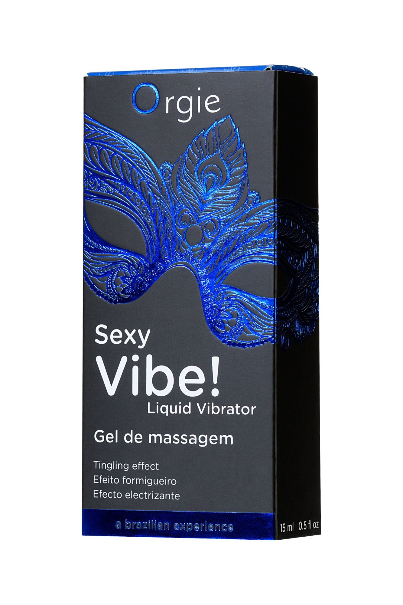 гель для массажа orgie sexy vibe liquid vibrator с эффектом вибрации, 15 мл в 