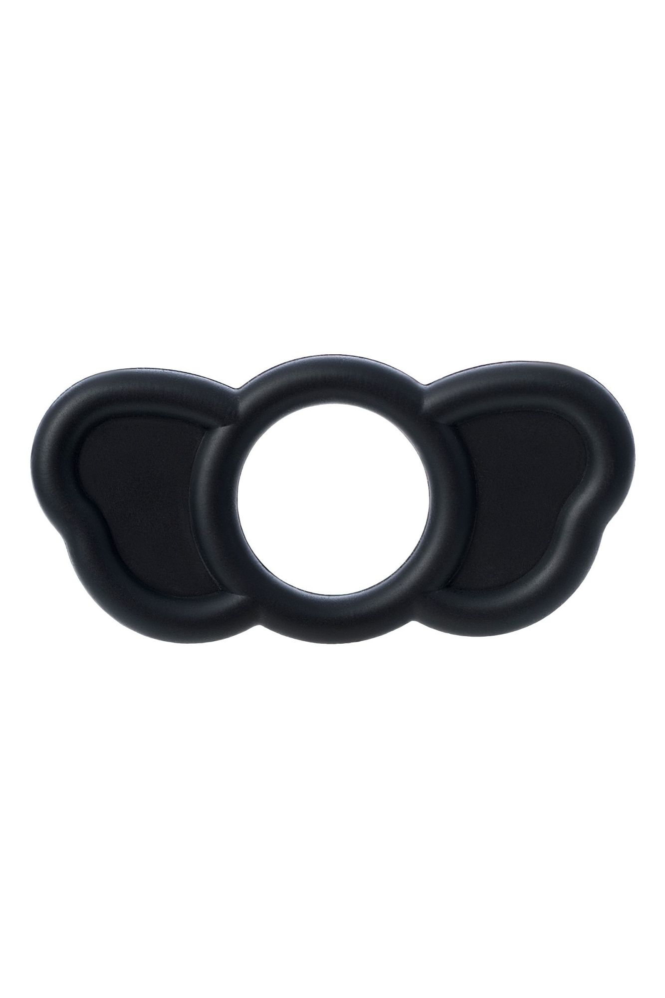 набор эрекционных колец sexus men elephant rings, силикон, чёрный в 