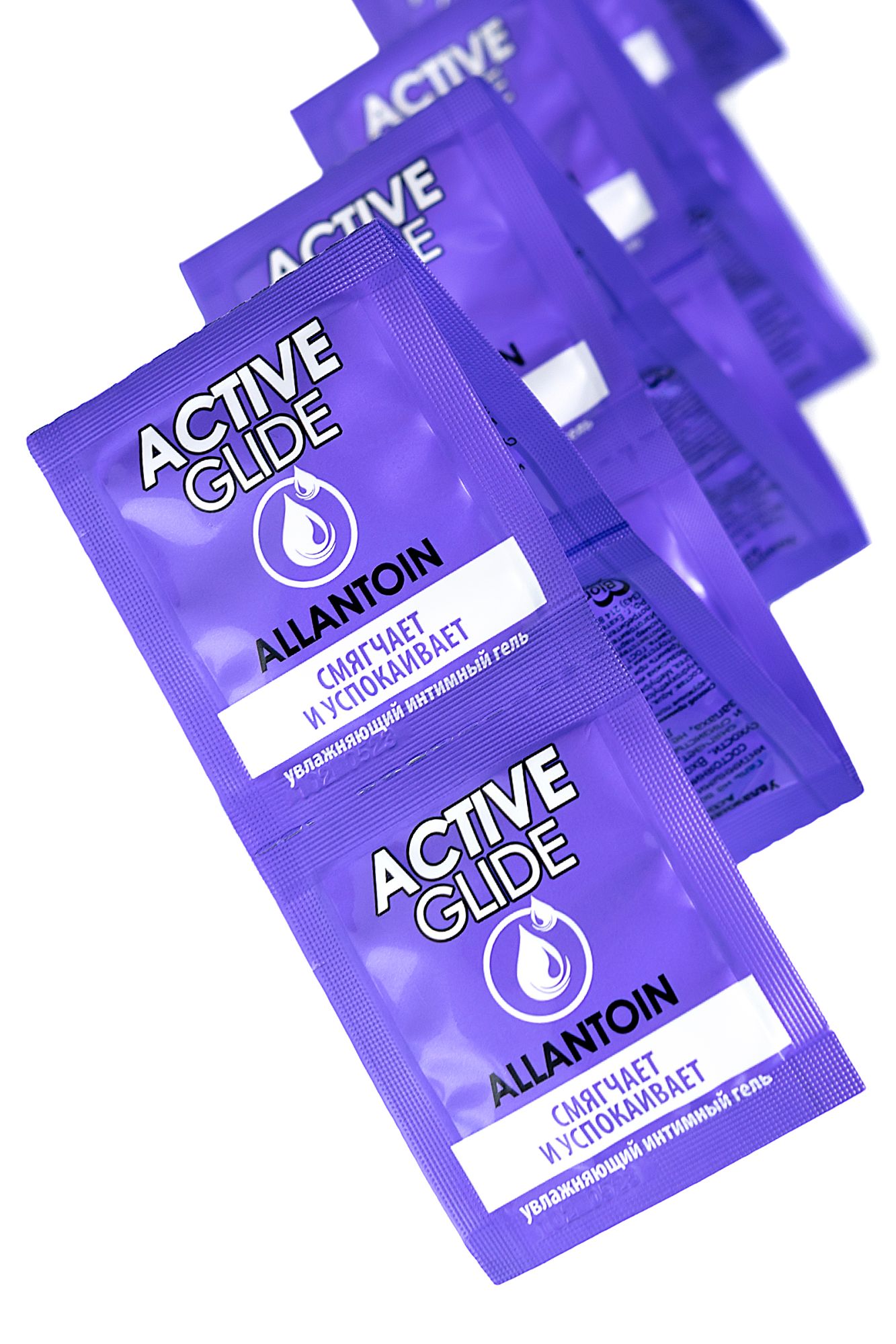 увлажняющий интимный гель active glide allantoin, 3г по 20шт в упаковке в 