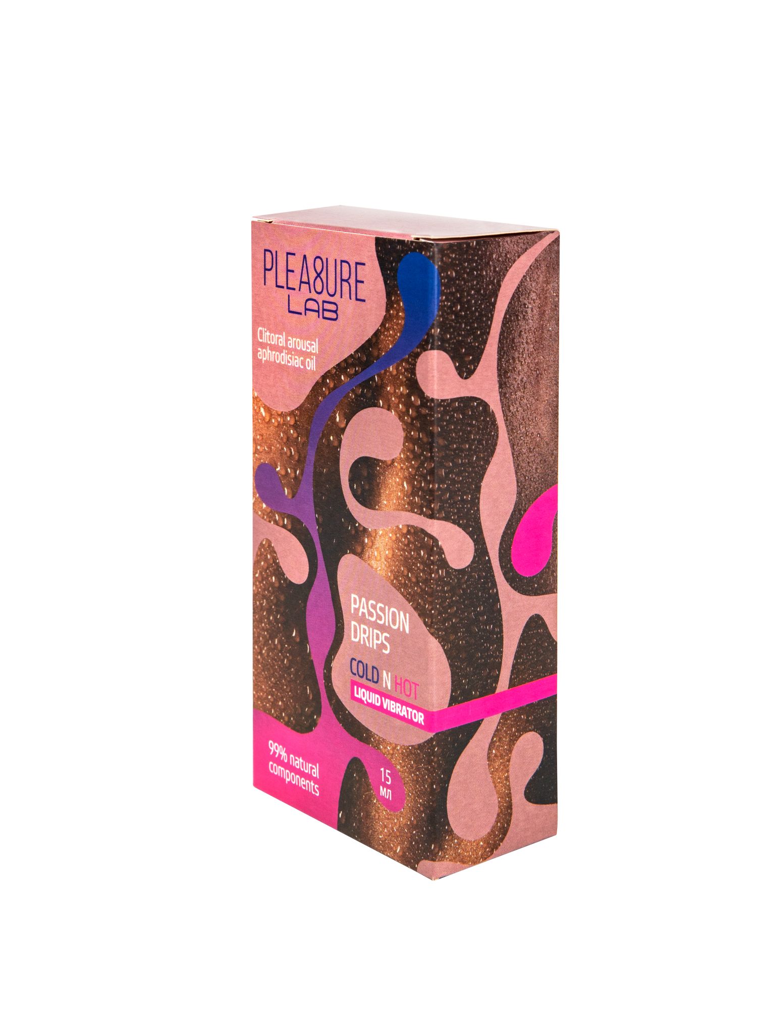 жидкий вибратор с афродизиаком pleasure lab passion drips cold n hot 1190-02lab в 