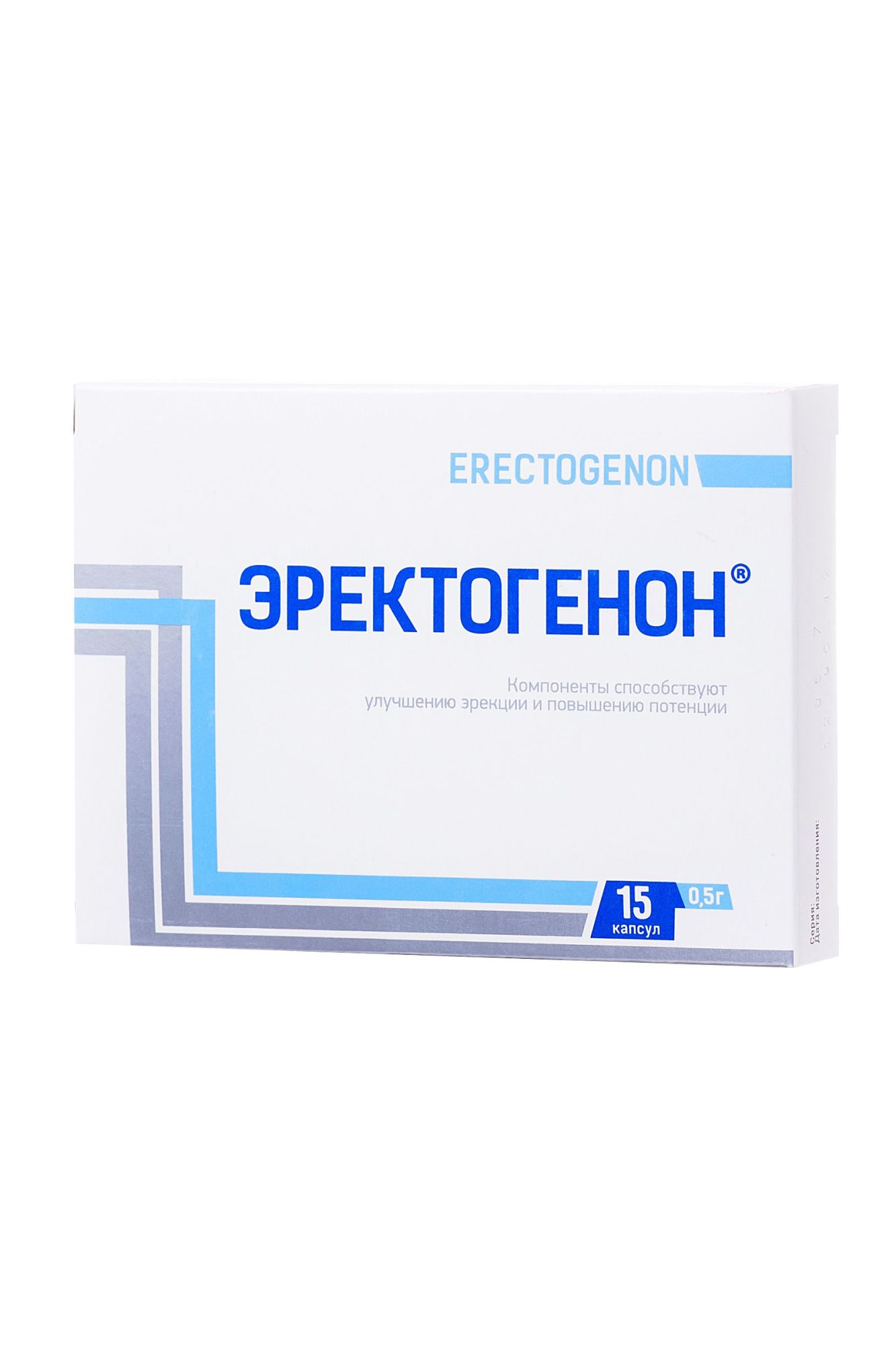 капсулы для мужчин «эректогенон»,15 капсул в 