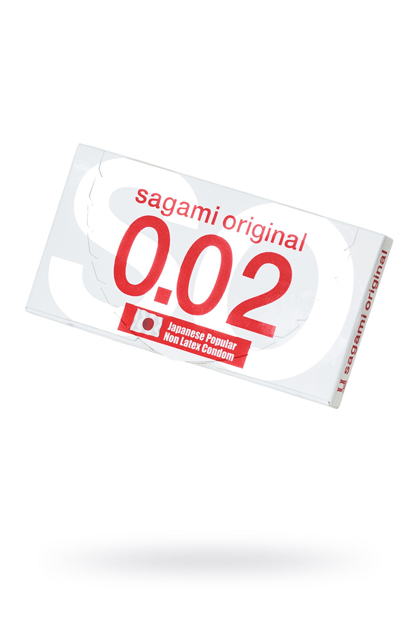 презервативы sagami, original 0.02, полиуретан, ультратонкие, гладкие, 19 см, 5,8 см, 2 шт. в 