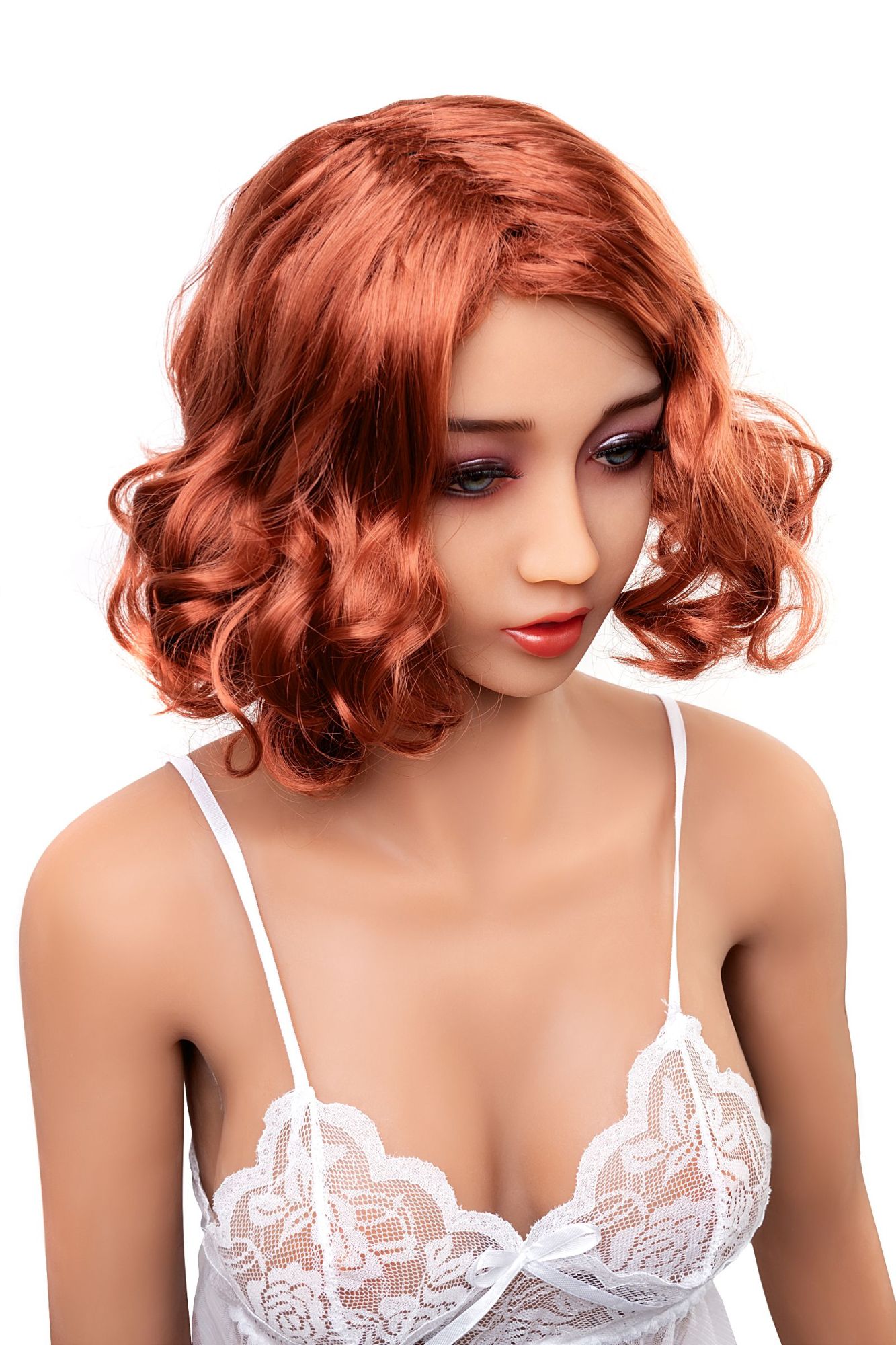 кукла реалистичная molly, tpe, телесный, 160 см в 