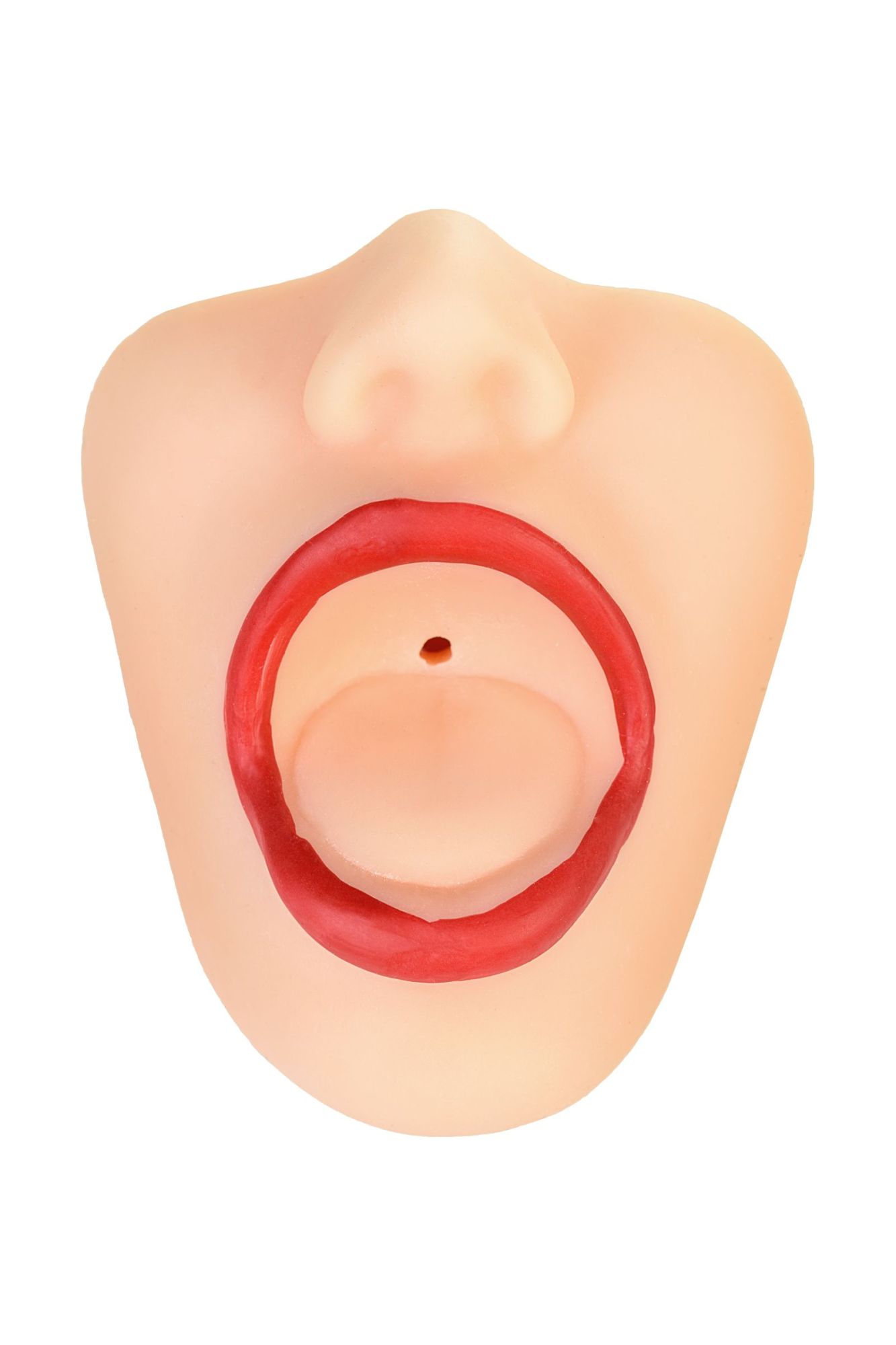 мастурбатор реалистичный  toyfa juicy pussy juicy lips, рот, tpr, телесный, 12,6 см в 