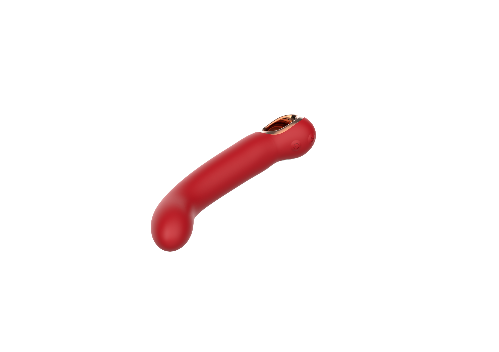 силиконовый вибратор с магнитным зарядным устройством sw3042red в 