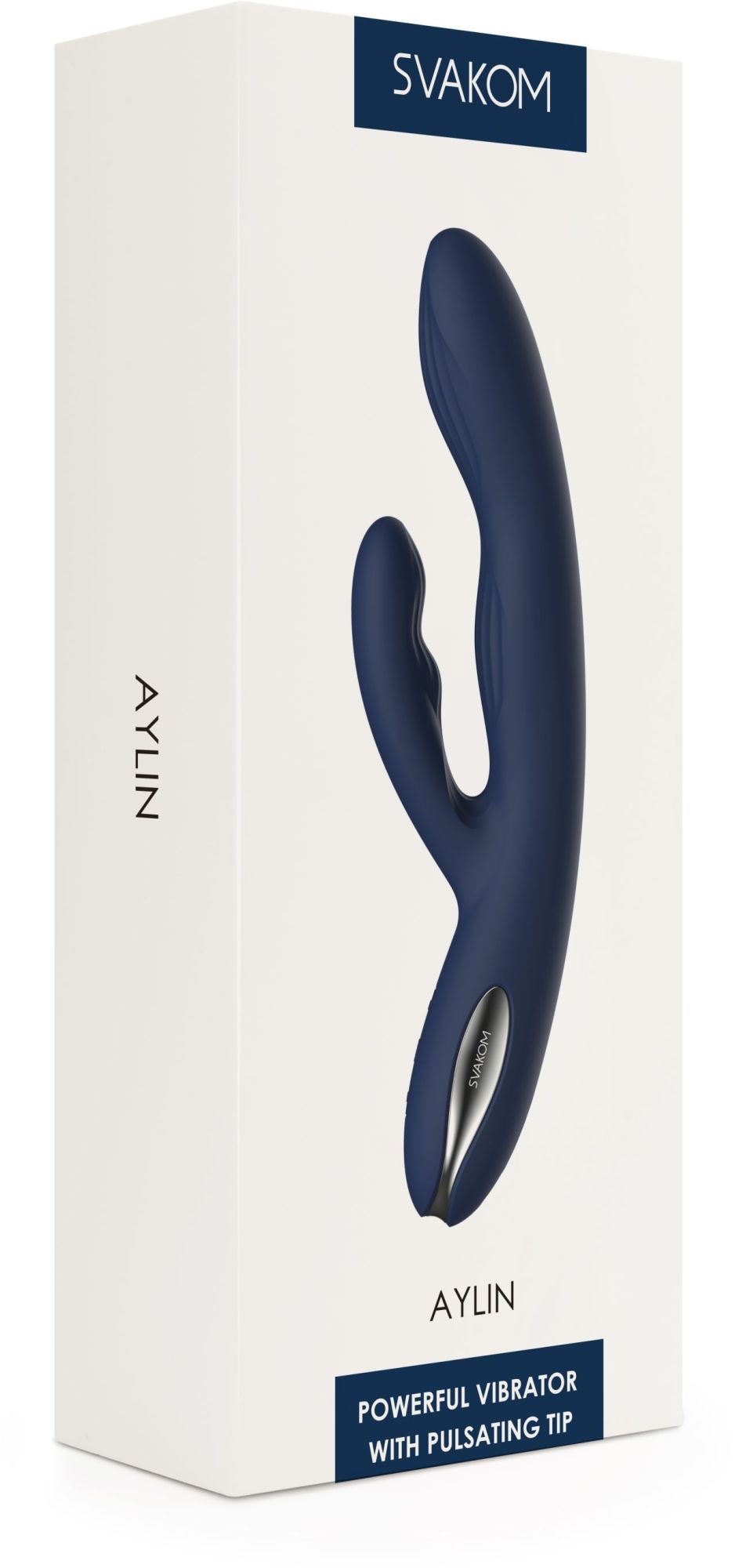 вибратор-кролик aylin dark blue в 