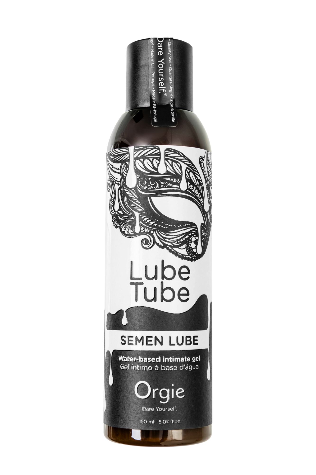 интимный гель orgie lube tube semen lube на водной основе, 150 мл в 