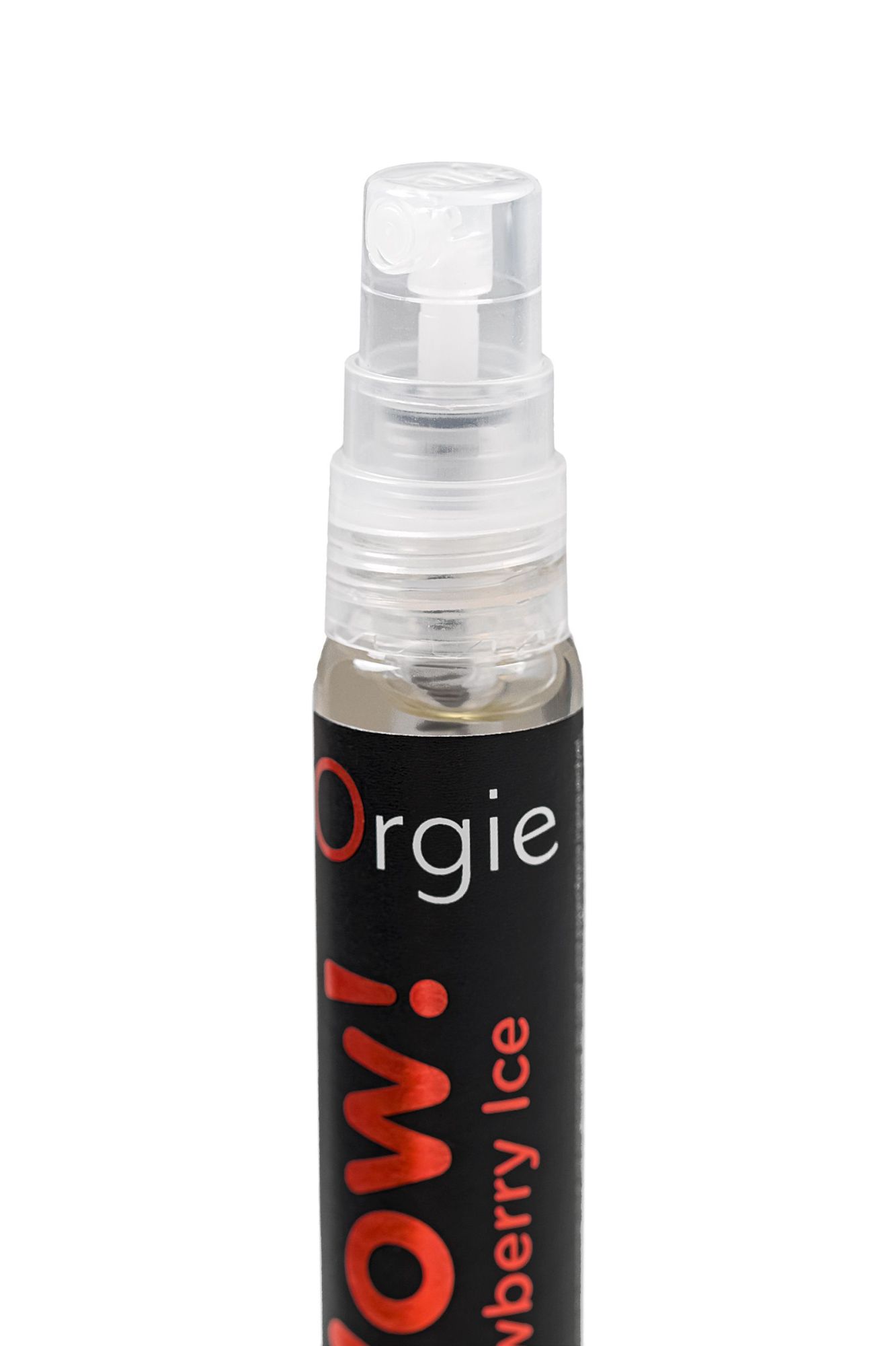 оральный спрей orgie wow! strawberry ice blowjob spray с охлаждающим и возбуждающим эффектом, 10 мл в 