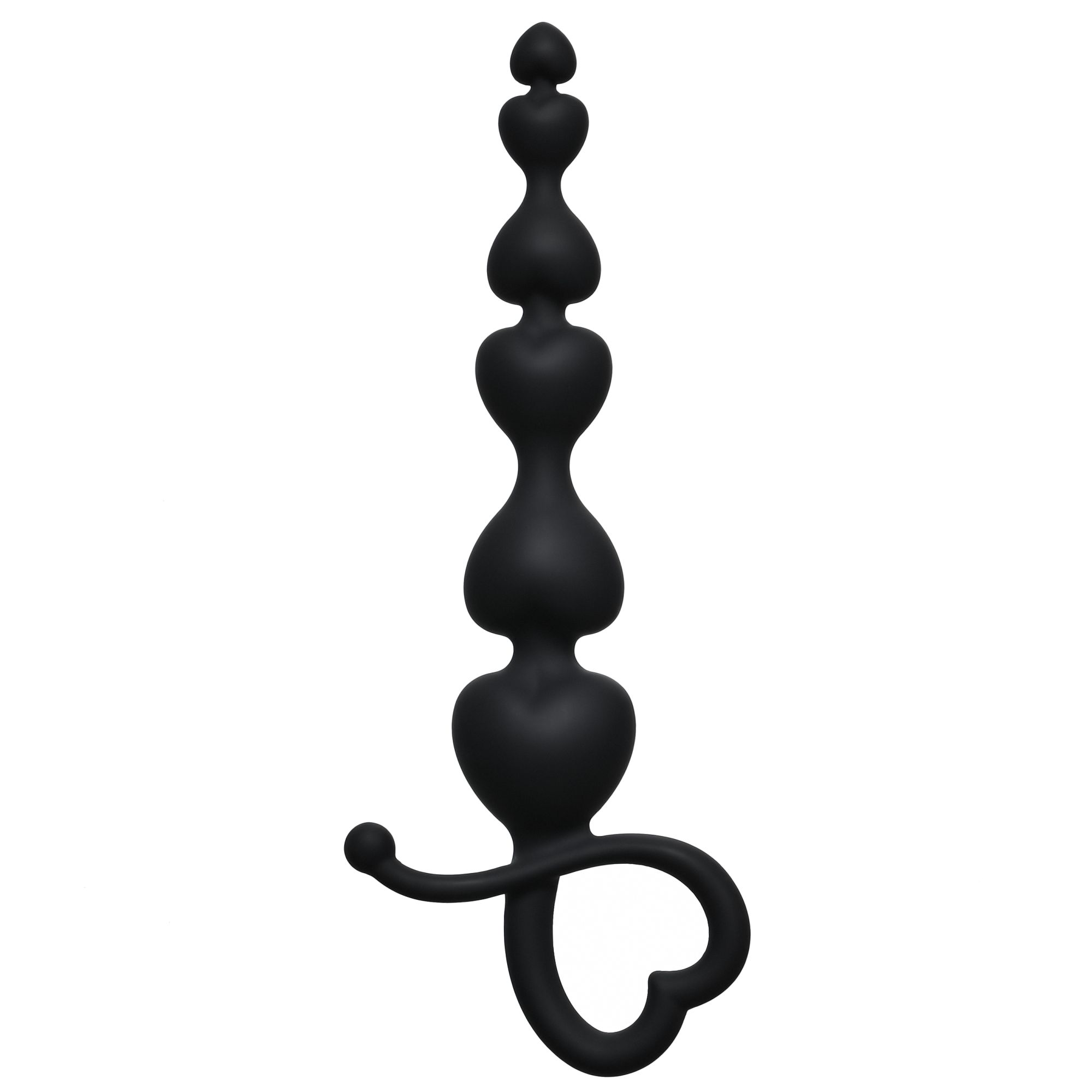 анальная цепочка begginers beads black 4102-03lola в 