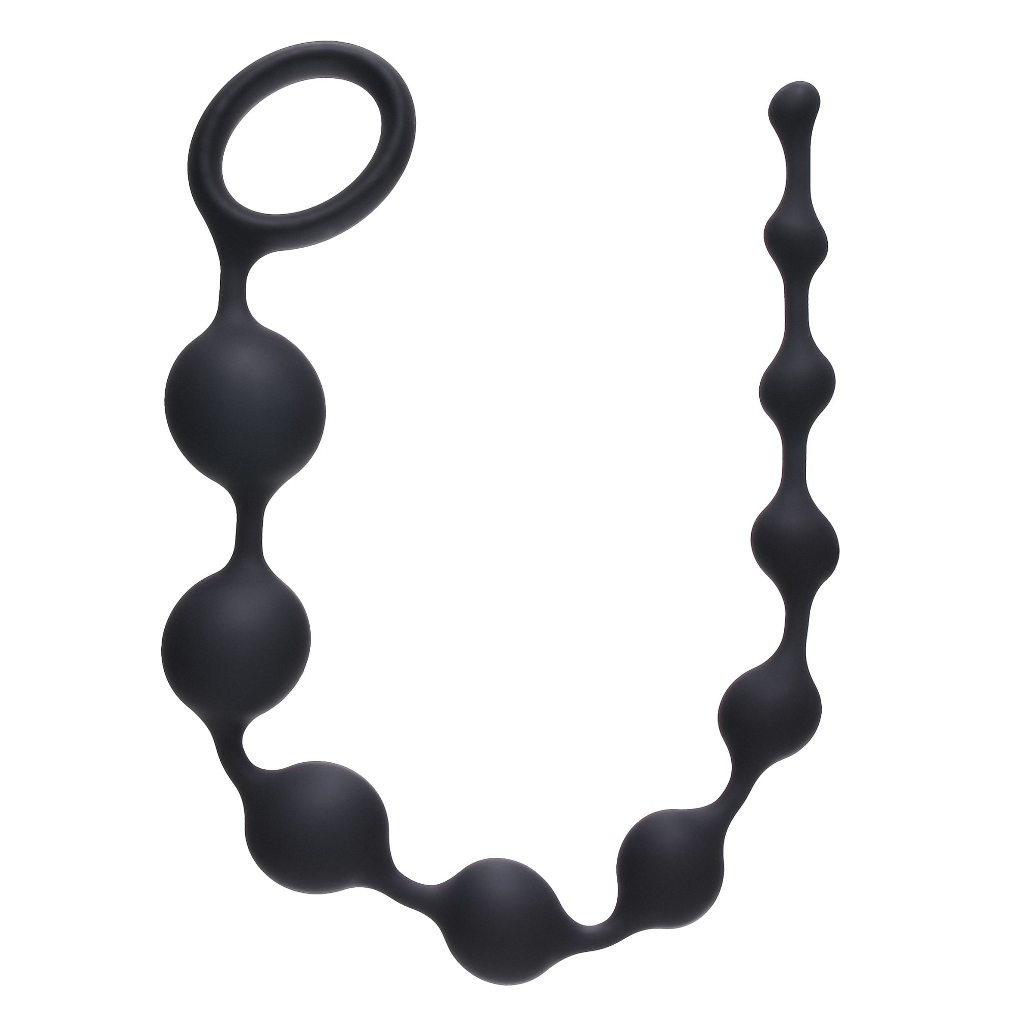 анальная цепочка long pleasure chain black 4103-03lola в 