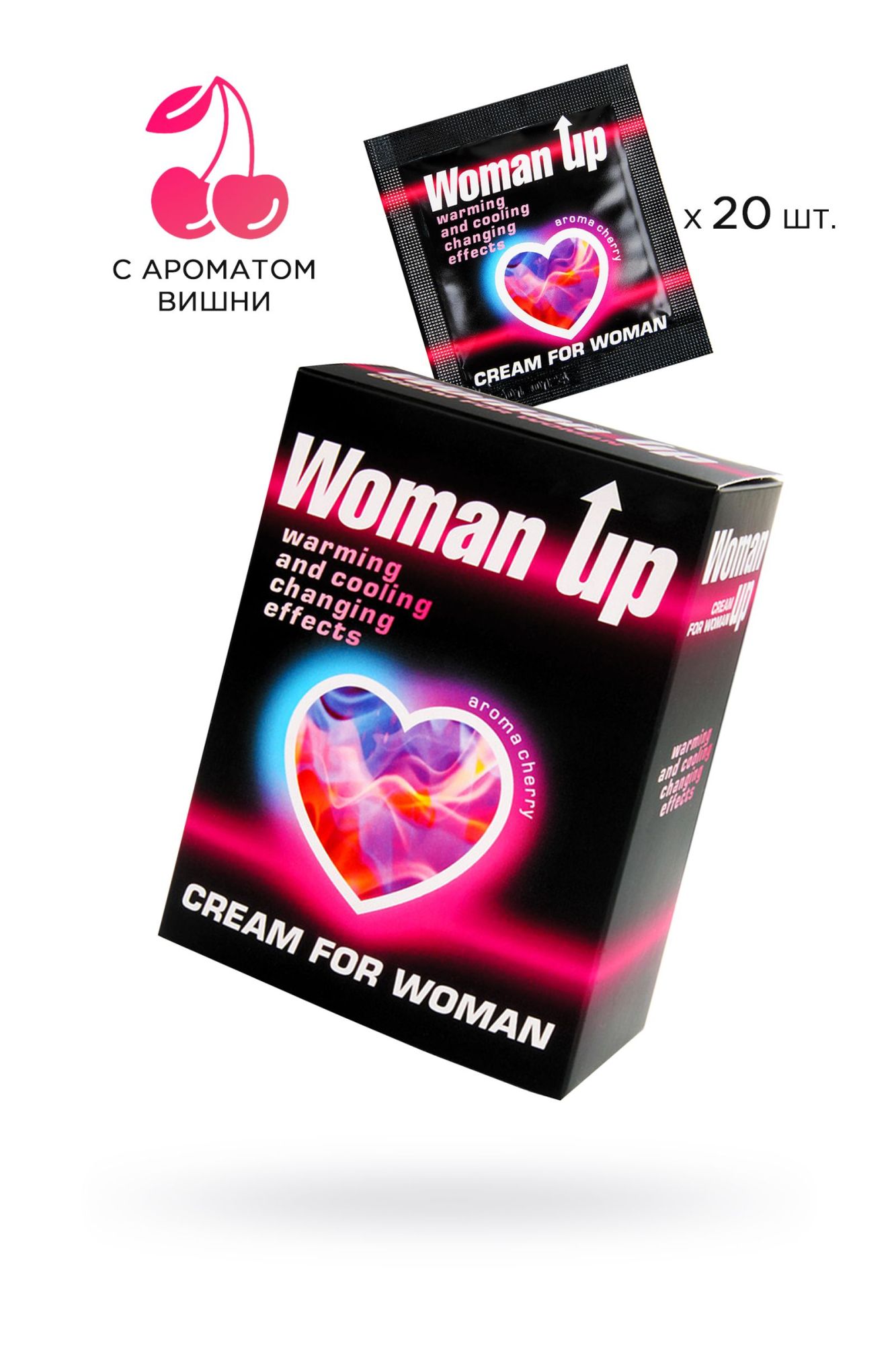 крем woman up для женщин возбуждающий 1,5 г, 20 шт в упаковке в 