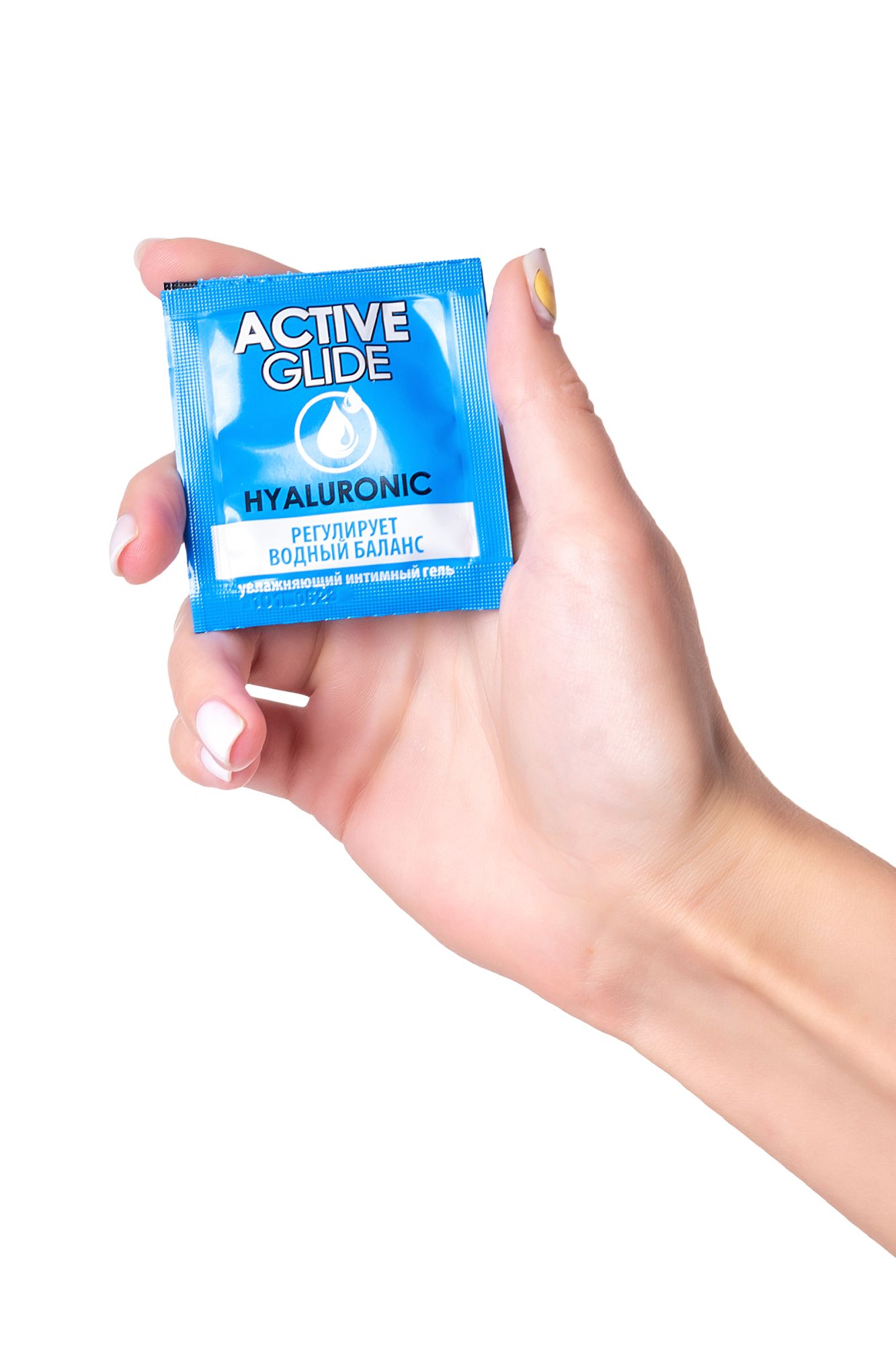 увлажняющий интимный гель active glide hyaluronic, 3 г 20шт в упаковке в 