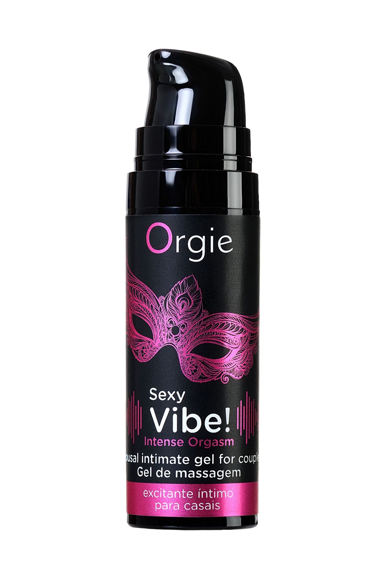 гель для массажа orgie sexy vibe intense orgasm с разогревающим и охлаждающим эффектом, 15 мл в 