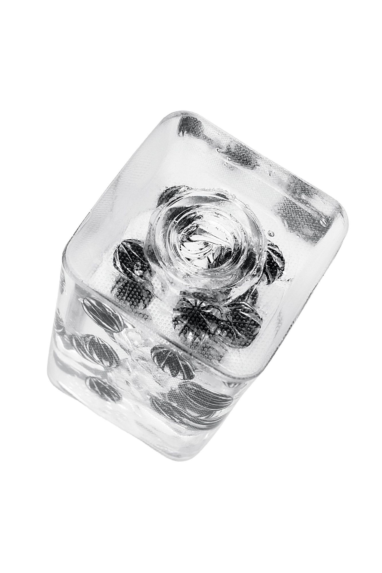 нереалистичный мастурбатор tenga crysta ball, tpe, прозрачный, 15,5 см в 