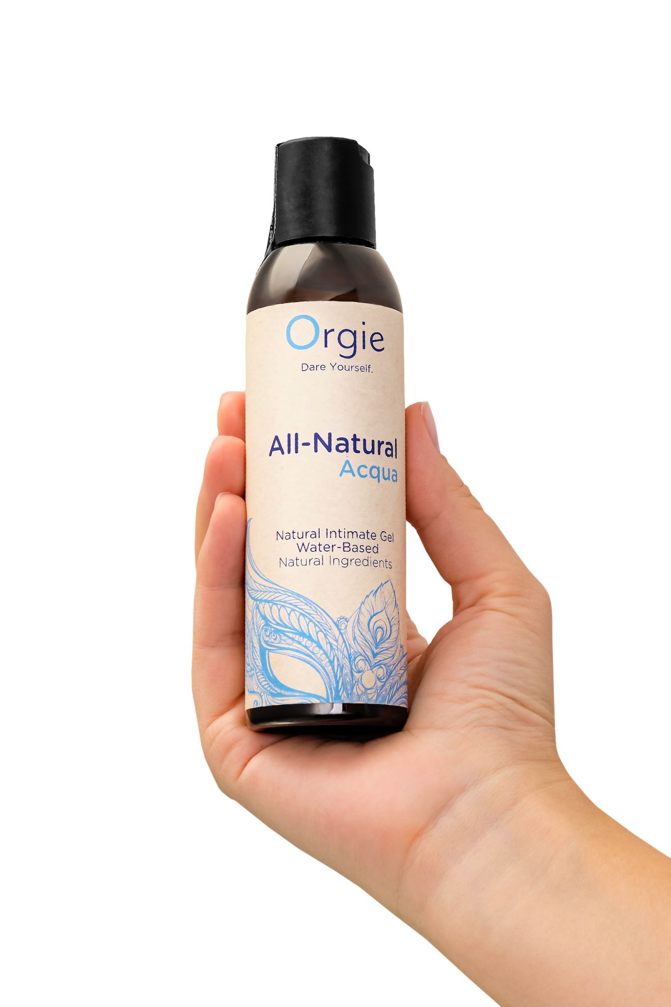 интимный гель orgie all - natural acqua на водной основе, 150 мл в 