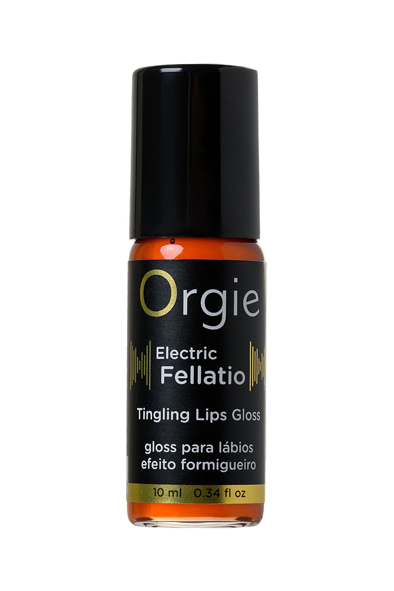блеск для губ orgie sexy vibe electric fellatio с вибрирующим эффектом, 10 мл в 