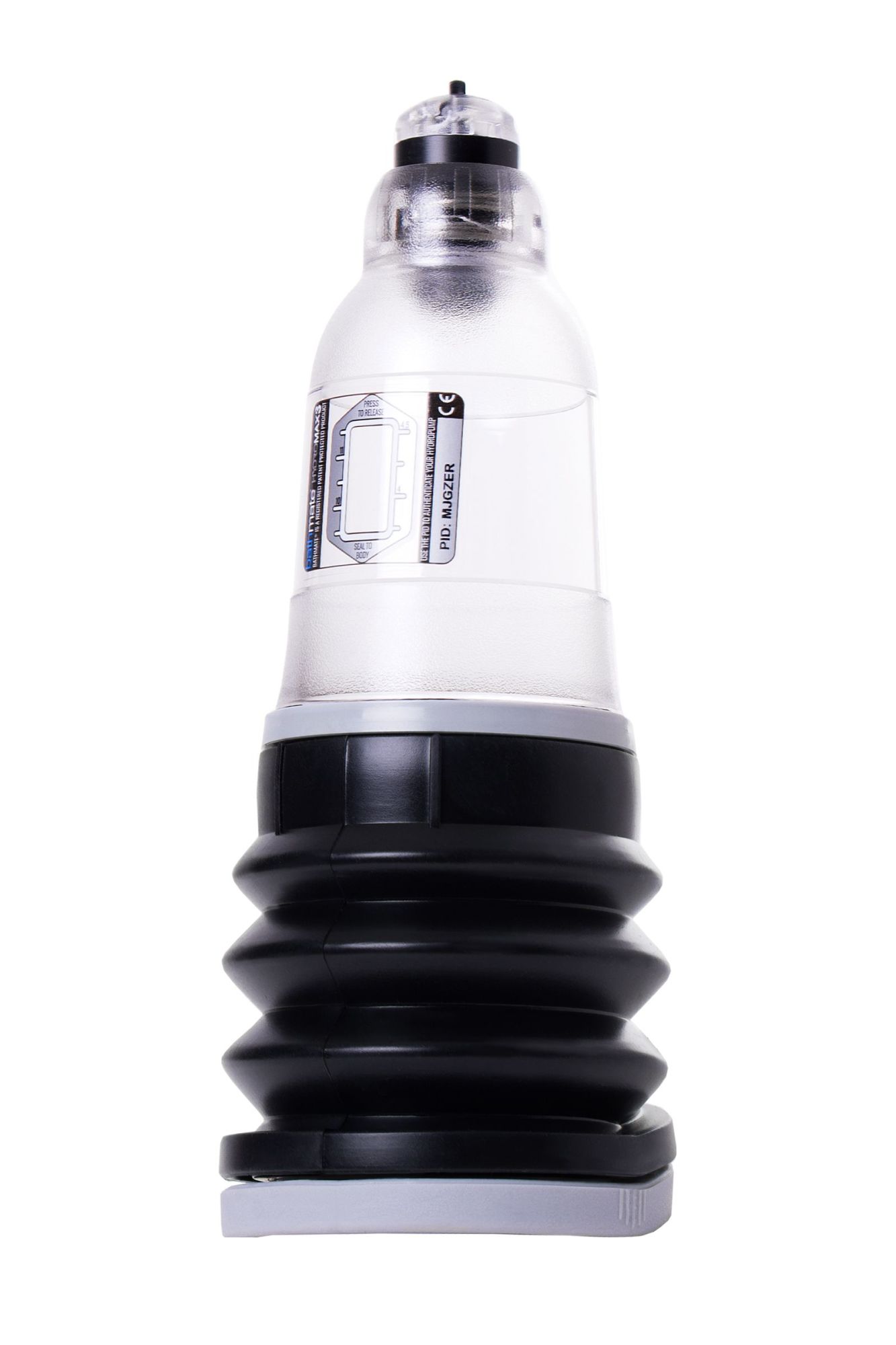 гидропомпа bathmate hydromax3, abs пластик, прозрачная, 22 см в 