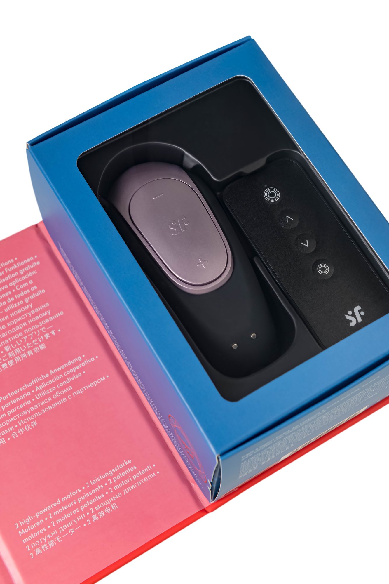 многофункциональный стимулятор для пар satisfyer partner double fun, силикон, черный, 9 см в 