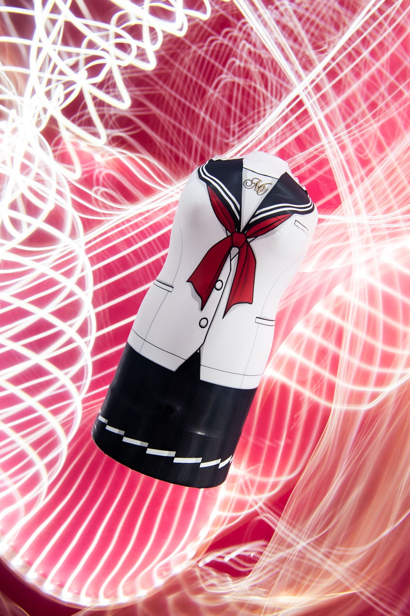 мастурбатор magic eyes uniforms nude sailor s, tpe, белый, 17 см в 