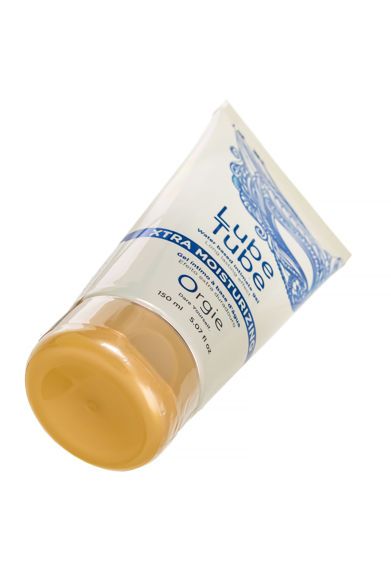 интимный гель orgie lube tube xtra moisturizing, водная основа, с увлажняющим эффектом, 150 мл в 