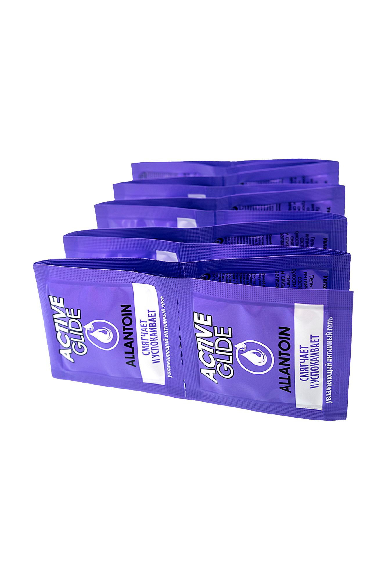 увлажняющий интимный гель active glide allantoin, 3г по 20шт в упаковке в 