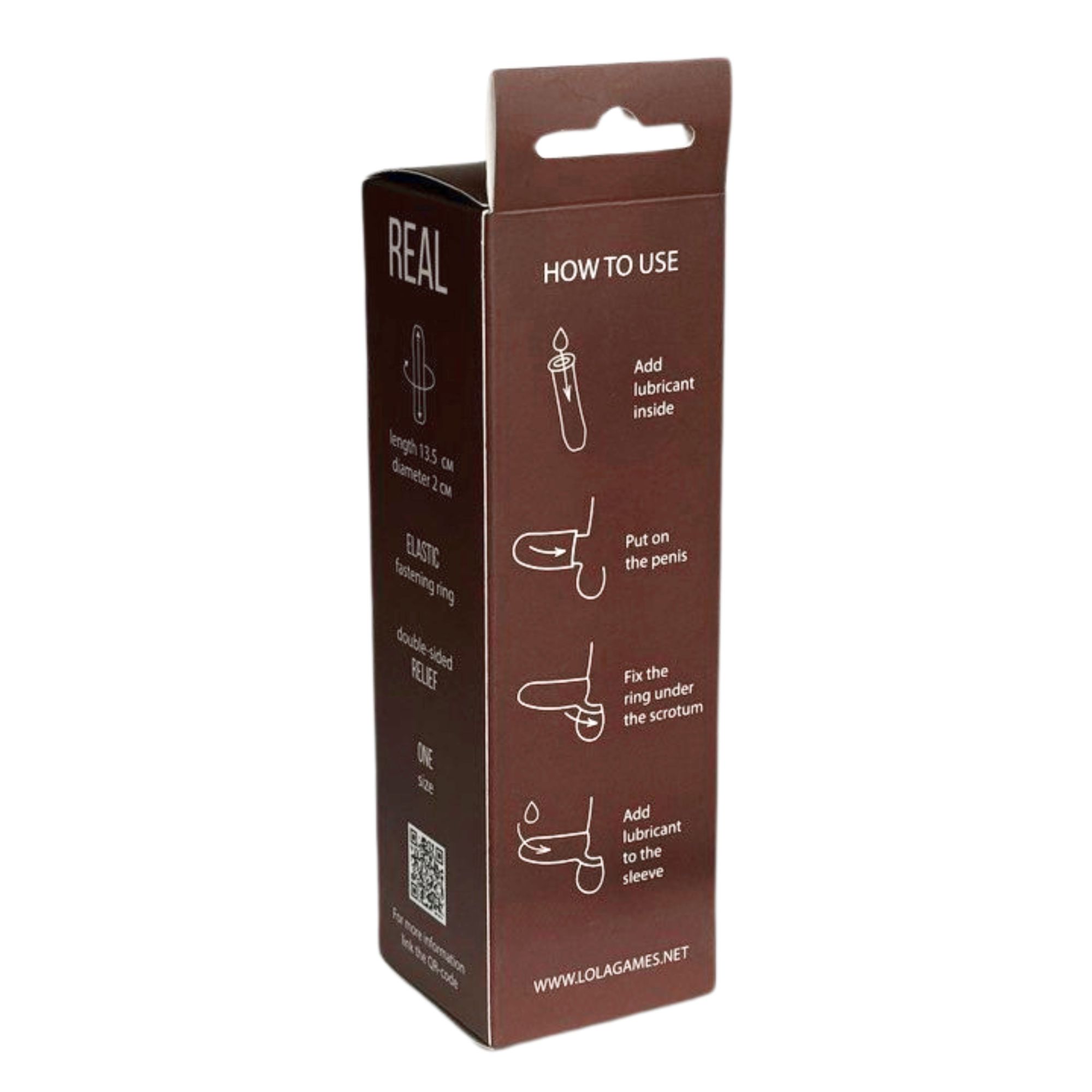 фаллоудлинитель real extra sense rings 7015-01lola в 